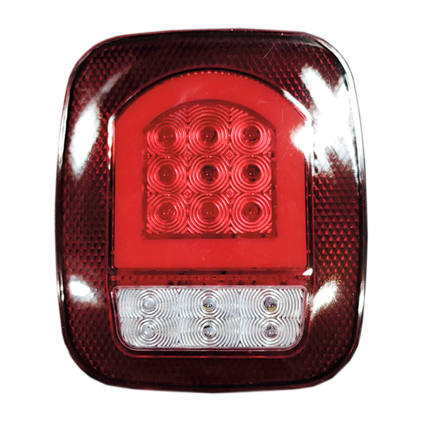 Tracto Partes Cuitláhuac - Calavera Jeep LED 12V